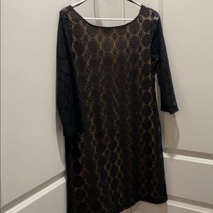 Soho apparel quarter sleeve dress
